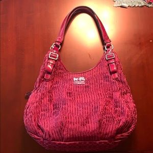 Coach Maggie Madison Gathered Purse